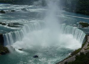 Niagara Falls, or 'Horseshoe Falls' as it is also known. For obvious reasons