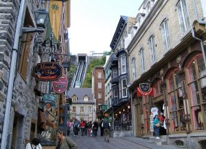 Quebec is a city with a European look and feel. Dominated by French culture and cafe life